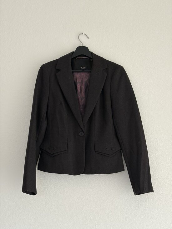 Ted Baker London Jackets & Blazers - Ted Baker London Gray Tailored Blazer